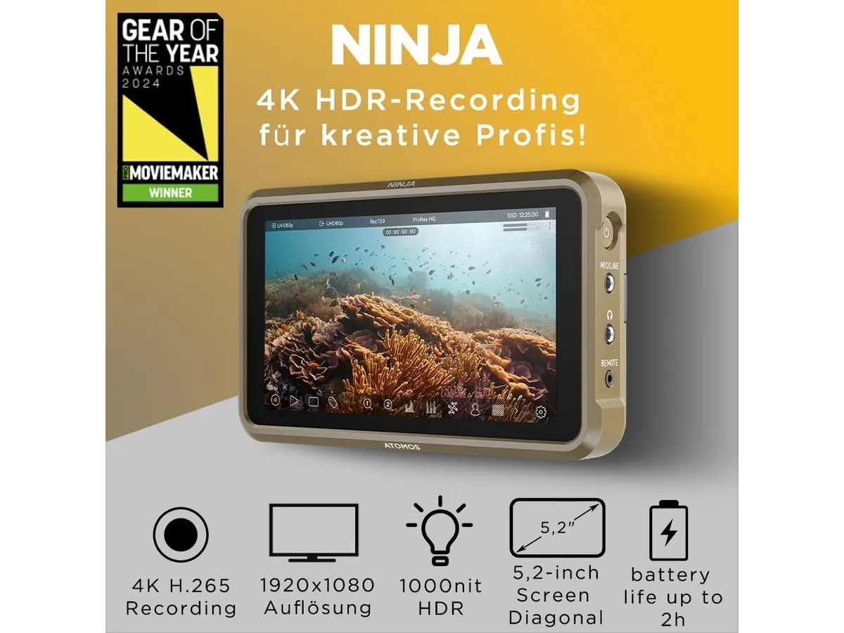 Atomos Ninja 5.2" Review: A Solid 4K Monitor-Recorder