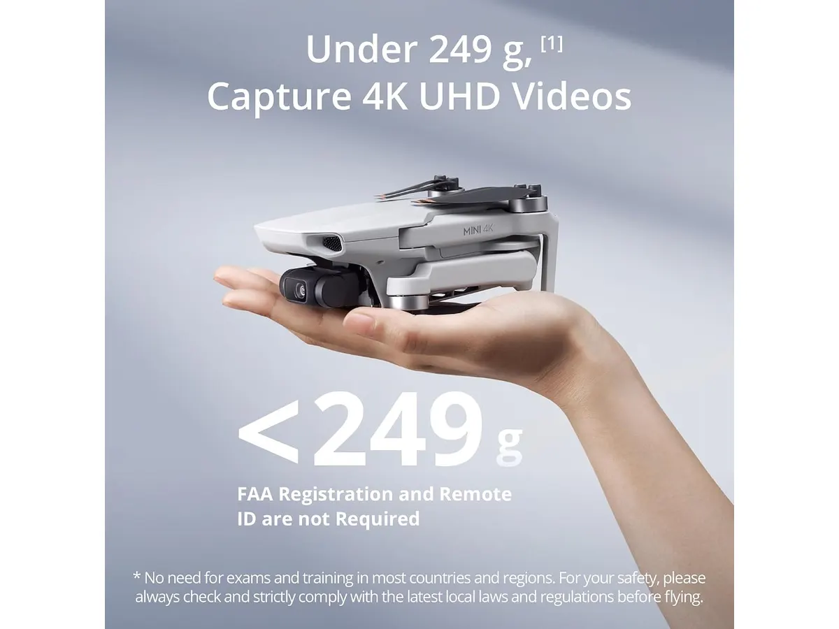 DJI Mini 4K: Dron compacto para creadores de contenido