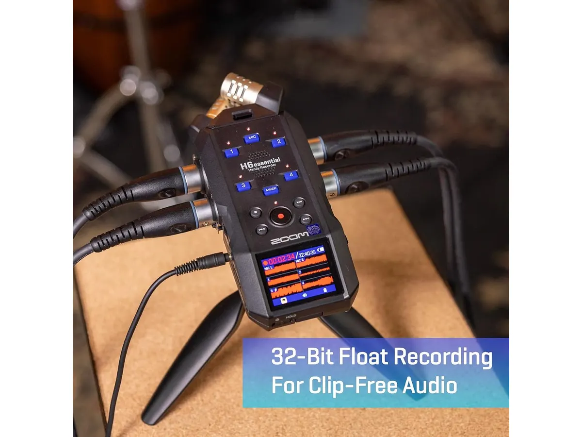 Revisión de la grabadora Zoom H6essential para audio profesional